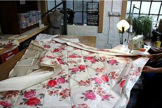Plunge Productions Homebase Wallpaper Patchwork Quilt