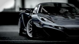 Mclaren P1 Orange And Black Wallpaper