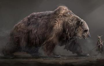 Wallpaper Spirit Bear Art Fantasy Shaman Image For Desktop