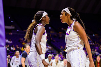 Ncaaw Lsu Tiger Angel Reese Leads The Sec In Scoring Rebounding