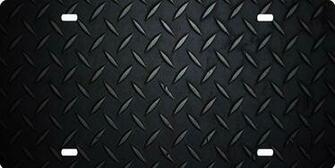 Black Diamond Plate Background License