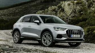 Audi Q3 Color Florett Silver Front Three Quarter HD