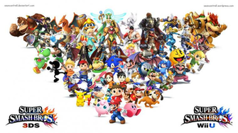 Super Smash Bros Wii U 3ds Wallpaper By Seancantrell