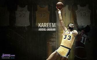 The Legendary Basketball Player Kareem Abdul Jabbar Wallpaper And