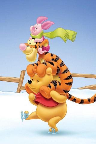 Winnie The Pooh And Friends Wallpaper