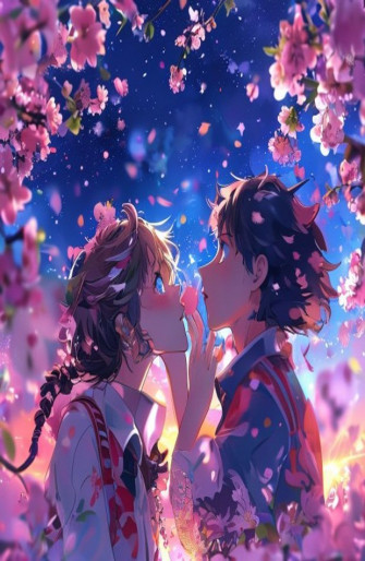 Anime Kiss Wallpaper