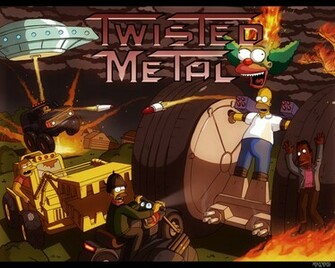 Simpsons Twisted Metal By Alexraspad