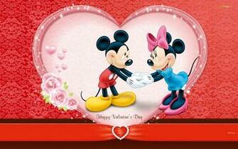 Mickey Mouse And Minnie Love Clip Art