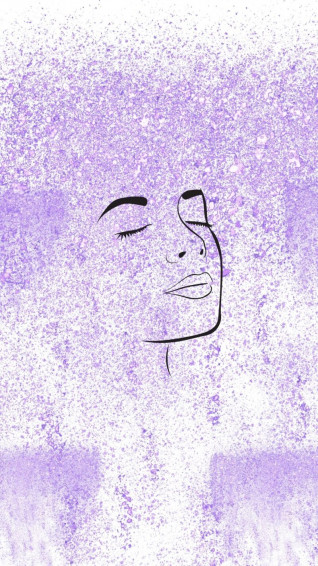 Beautiful Purple Phone Wallpaper Designs
