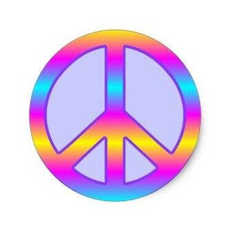 Pin Colorful Peace Sign Desktop Wallpaper Background Hawaii On
