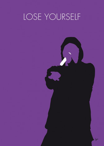 No041 My Eminem Minimal Music Poster Digital Art By Chungkong