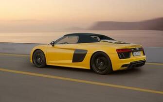 Audi R8 Spyder V10 Motion Wallpaper