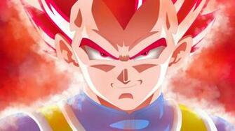 Fan Art Of Vegeta In Ssg Red Anime Dragon Ball