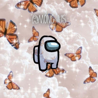 Cute Among Us Wallpaper