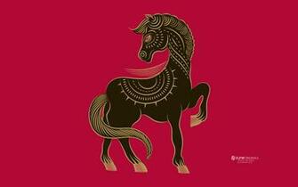Year Of The Horse Chinese Zodiac Wallpaper