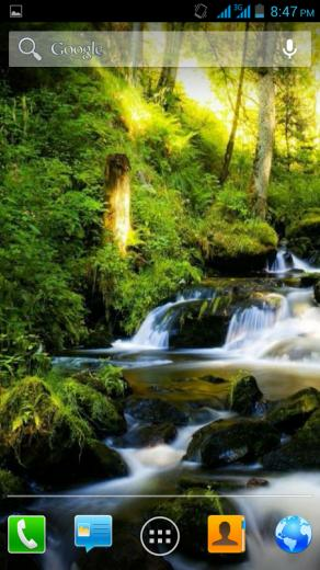 3d Forest Live Wallpaper Screenshot