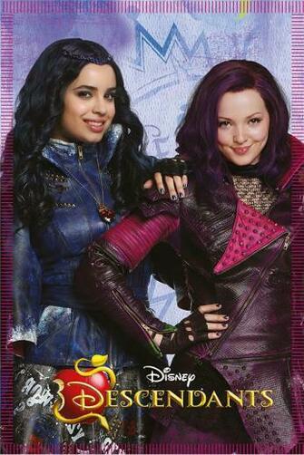 Image Mal Evvie Promo Wallpaper Jpg Disney Wiki Wikia