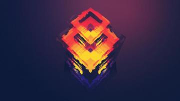X Fiery Glass Core Justin Maller Wallpaper MkbHD