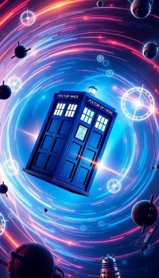Doctor Who Dual Monitor Wallpaper