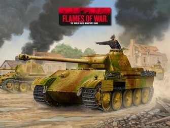 Flames Of War Desktop Wallpaper