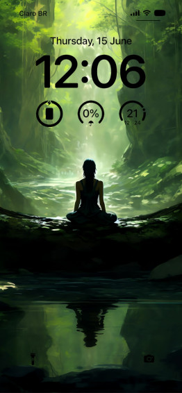 Peaceful Meditation Background For Phone Wallpaper