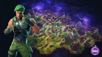 Fortnite Battle Royale Wallpaper Garisson