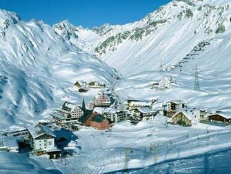 Ski Resort At Arlberg Pass Tyrol Austria Wallpaper Enjoy
