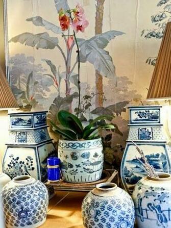 Wallpaper With Blue And White All About P
