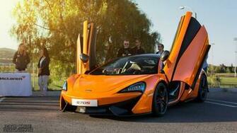 Mclaren 570s Coupe With Two Doors Wallpaper Wallpapertube