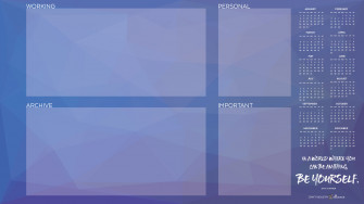 Desktop Organizer Wallpaper