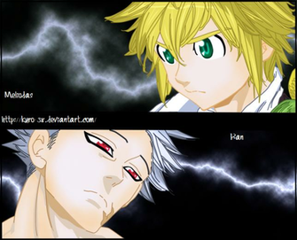 Meliodas And Ban By Kuro
