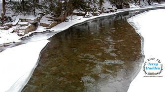 Fly Fishing Desktop Wallpaper Winter Stream X