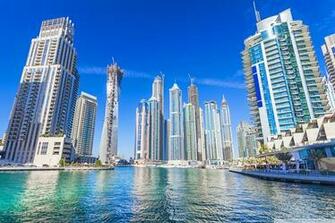 Dubai United Arab Emirates Skyscrapers 4k HD Desktop
