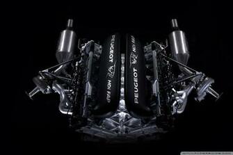 Peugeot V12 HDi Fap Engine Ultra HD Desktop Background Wallpaper