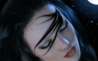 Tattoos Women Moon Fantasy Art Wallpaper