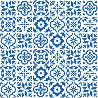Spanish Tile Pattern Fabric From Spoonflower By Elizajanecurtis