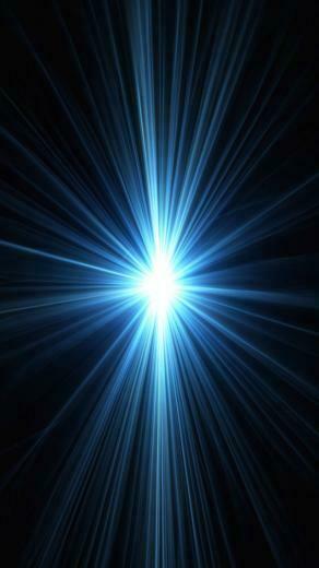 Blue Star Light Wallpaper iPhone