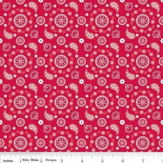 Red Bandana Wallpaper Paper