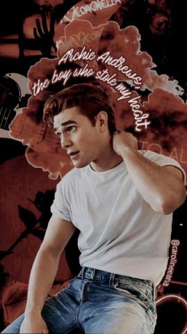 Archie Andrews Riverdale Kj Apa Lockscreen By Carolineeana