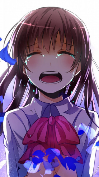 Sad Anime Girl Wallpaper