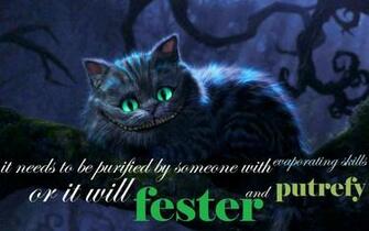 The Cheshire Cat Alice In Wonderland Wallpaper