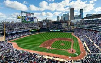 Pin Minnesota Twin Target Field Desktop Wallpaper