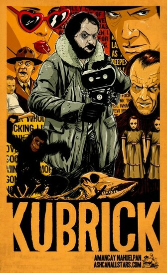 Stanley Kubrick By Amancay Nahuelpan Ashcanallstars