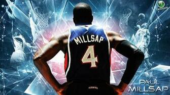 Paul Millsap Hawks Playoffs Wallpaper