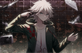 Nagito Komaeda HD Wallpaper From Danganronpa