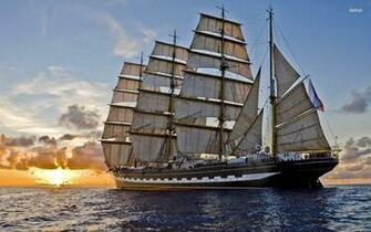 Sailing Ship Wallpaper