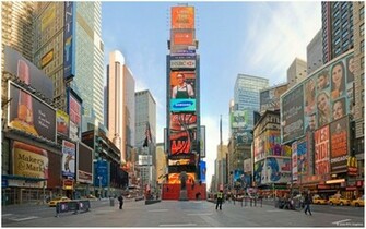 Portfolio Gallery A Cold Winter Morning In Times Square Wallpaper