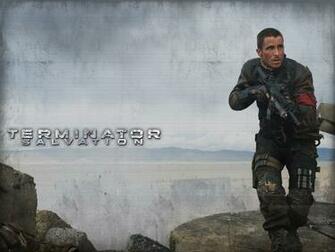 Wallpaper Christian Bale In Terminator Salvation