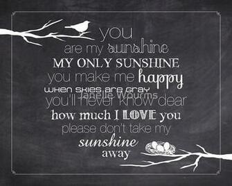 You Are My Sunshine Nest Chalkboard By Janelle Wourms