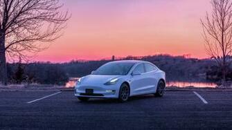 Wallpaper Tesla Model